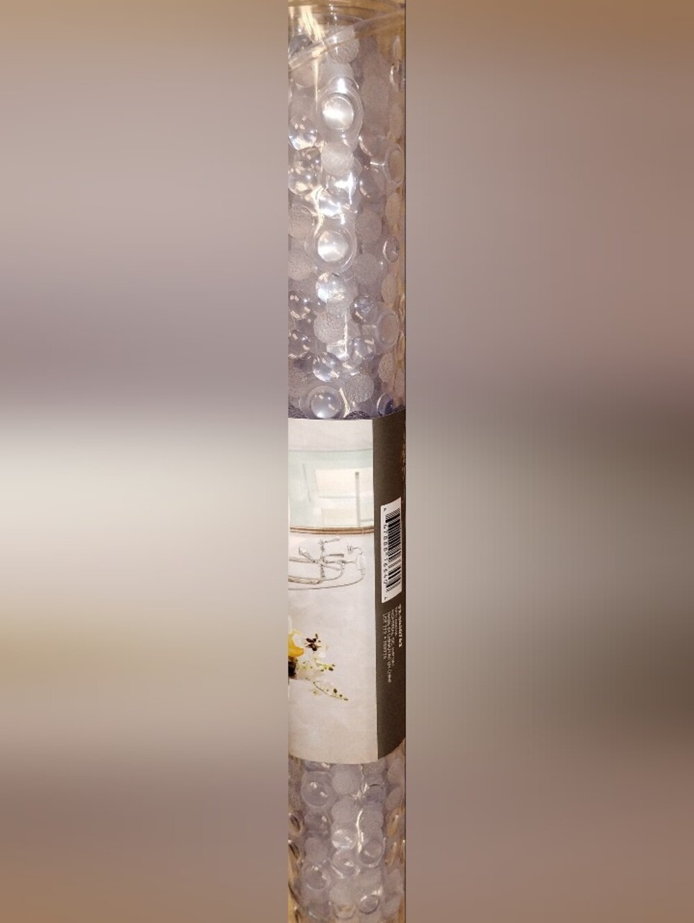Clear Bubble Bath tub Liner - Transparent
